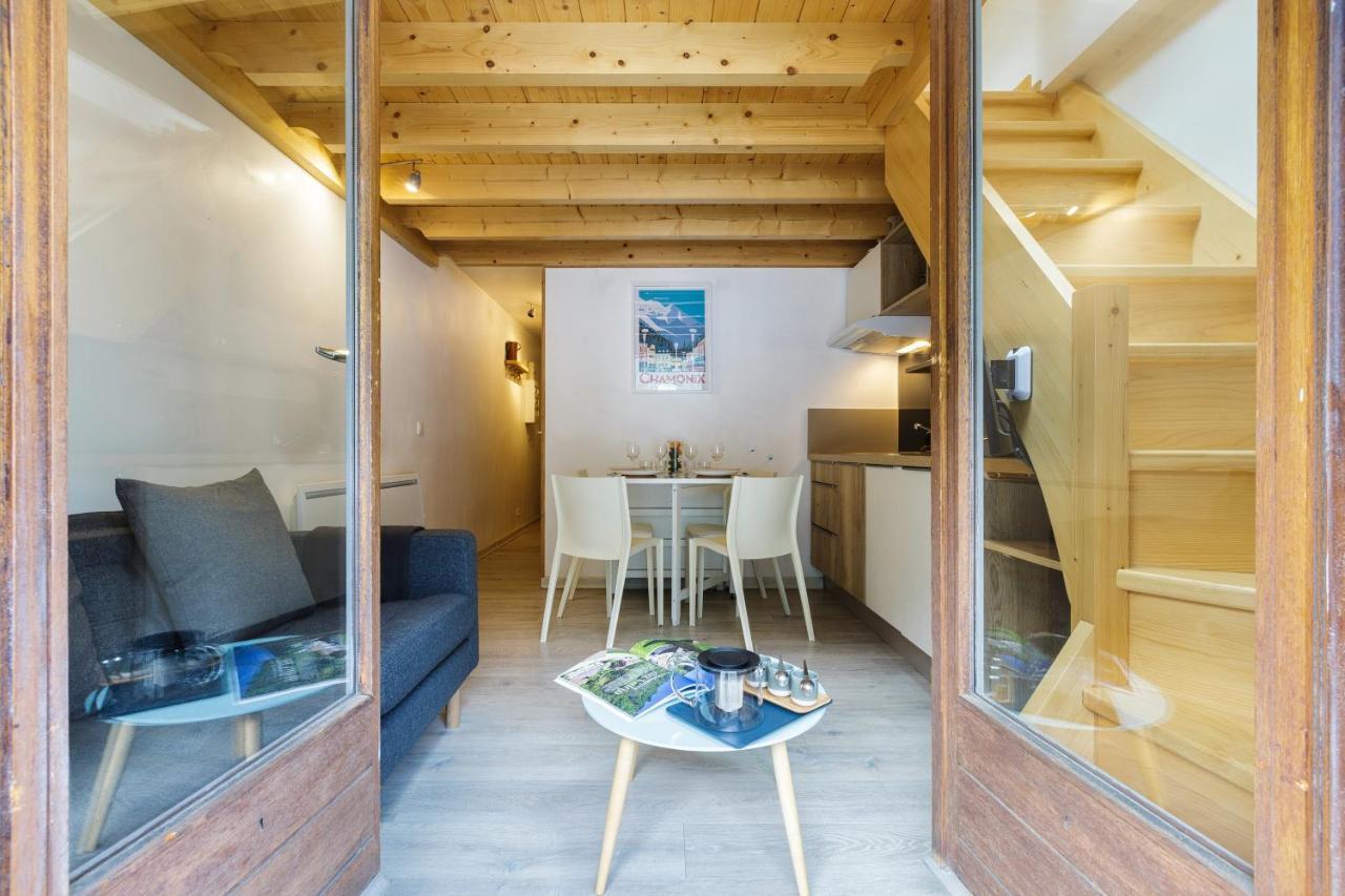 Central Duplex Apartment - Blanc Neige - Happy Rentals Chamonix Exterior photo